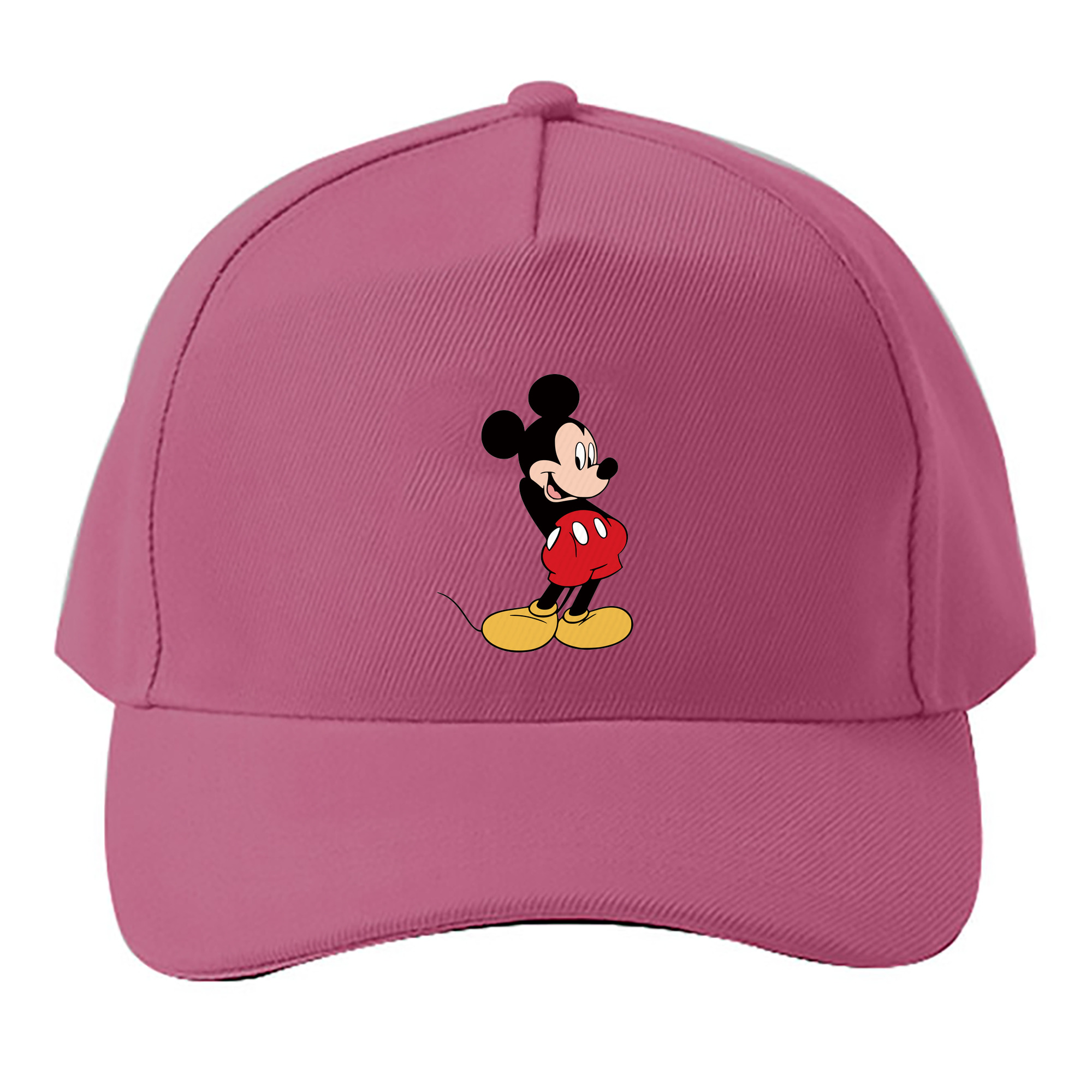 （画像用） ミッキーマウス Mickey Mouse ベースボールキャップ 綿100％ 男女兼用 帽子 スポーツ